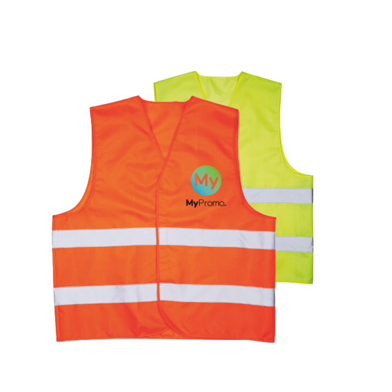 Sicherheitsweste | Gestrickter Polyester | Reflektierendes Band | EN ISO 20471 zertifiziert